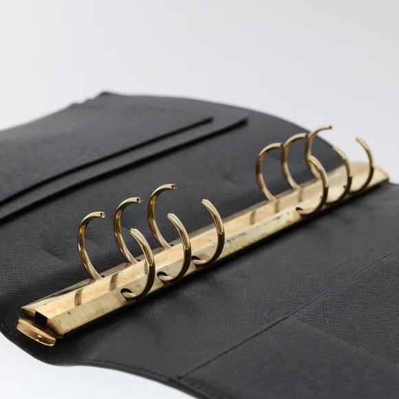 LOUIS VUITTON Epi Agenda GM Day Planner Cover Black R20062 LV Auth 48805 - Picture 8 of 16